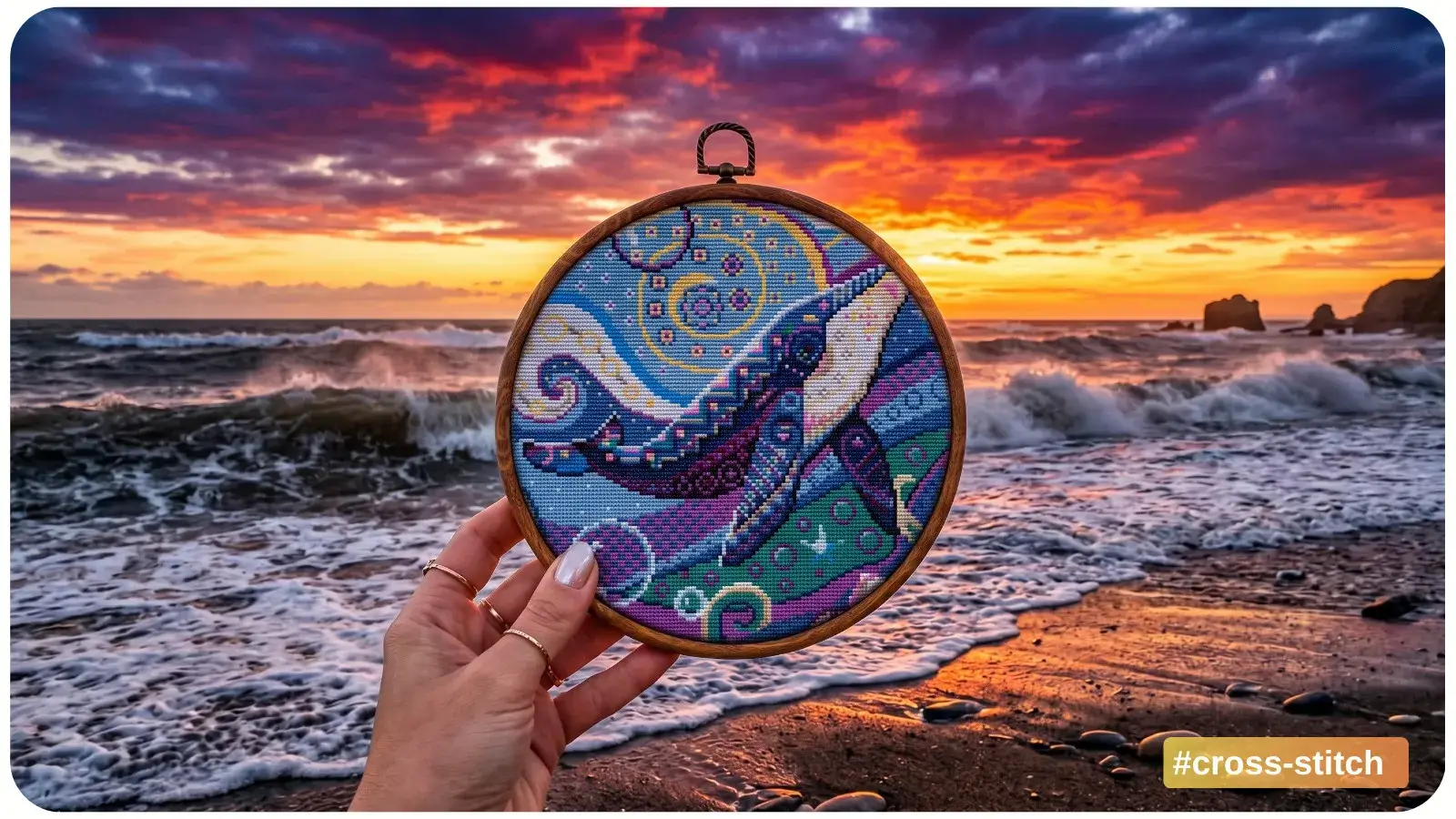 Nature-Inspired Cross Stitch Ideas